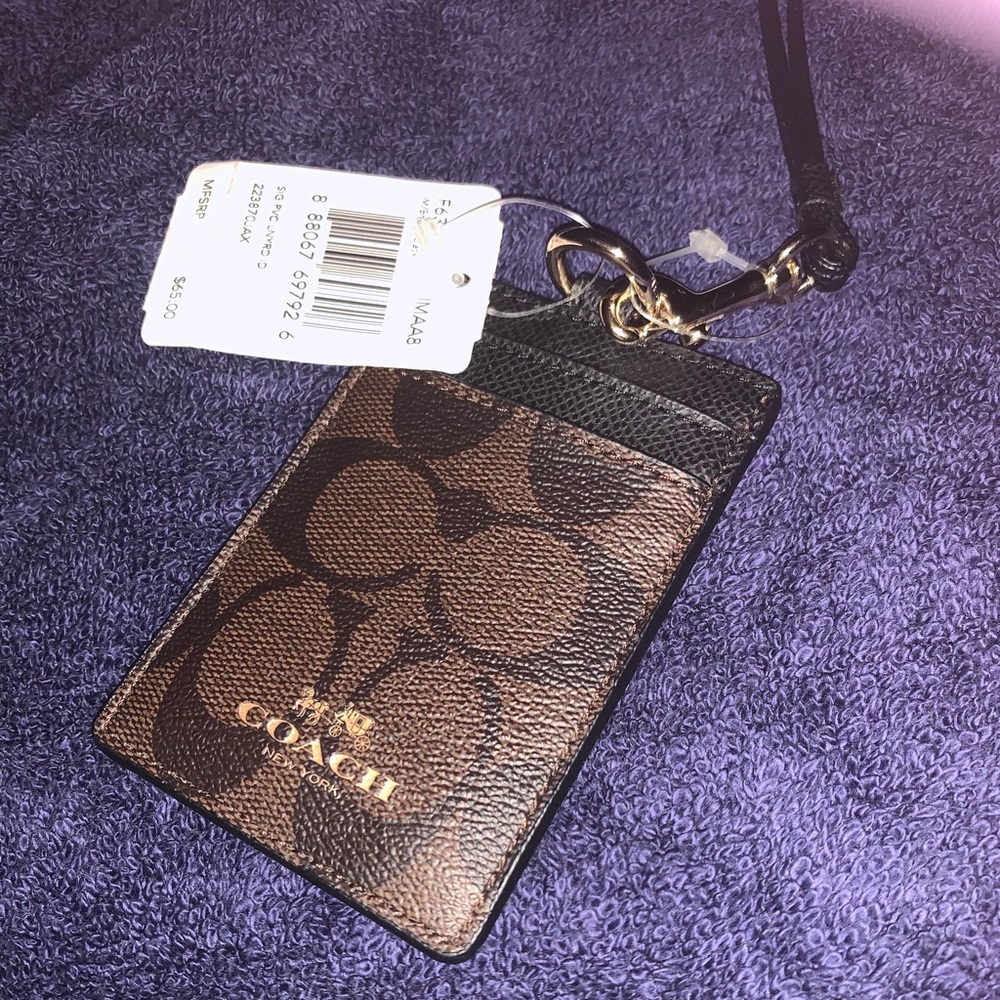 Coach 3 card holder